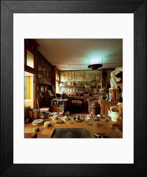 Framed Print : Unknown, The `Officina, 1920, 20th Century, Unknow, Italy, Lombardy, Gardone Riviera, Brescia, The Vittoriale, (595446) Everett CollectionMondadori Portfolio**US SALES ONLY**