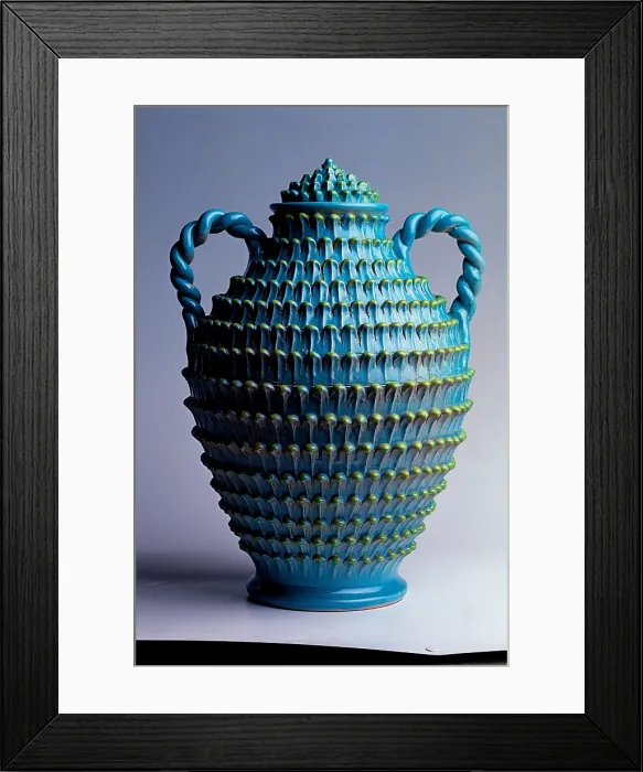 Framed Print : Unknown, French vase of the School of Nancy, 1921 - 1923, 20th Century, Unknow, Italy, Lombardy, Gardone Riviera, Brescia, The Vittoriale Framed Print : Unknown, French vase of the School of Nancy, 1921 - 1923, 20th Century, Unknow, Italy, Lombardy, Gardone Riviera, Brescia, The Vittoriale