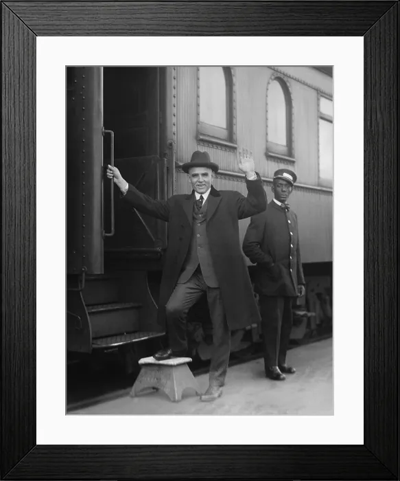 Framed Print : Clark Griffith, was part owner of the Washington Nationals baseball team from 1920 to 1955 Framed Print : Clark Griffith, was part owner of the Washington Nationals baseball team from 1920 to 1955