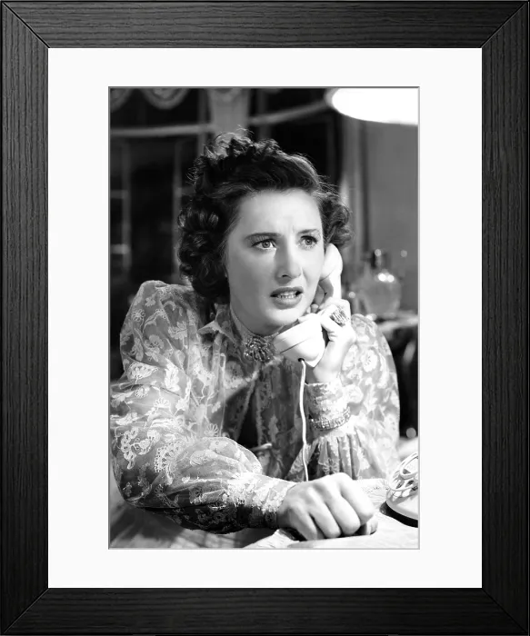 Framed Print : SORRY, WRONG NUMBER, Barbara Stanwyck, 1948
