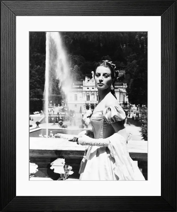 Framed Print : SONG WITHOUT END, Capucine, 1960