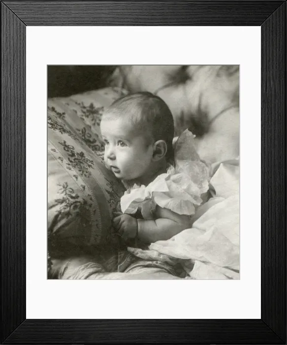 Framed Print : Czarevich Alexis was born on July 30, 1904, as the heir apparent of the Russian Czar Nicholas II (BSLOC_2018_3_32)