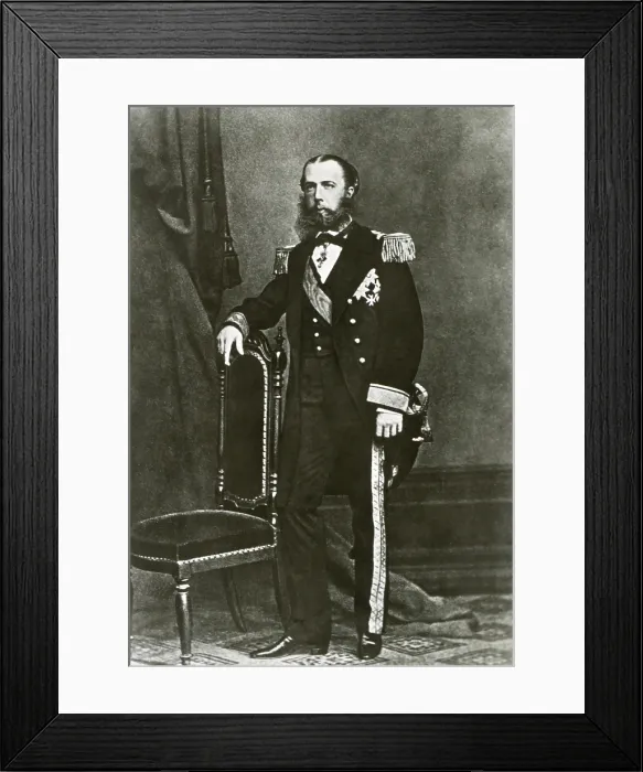 Framed Print : Maximilian I, ruled the Second Mexican Empire from 1864 until May 1867 Framed Print : Maximilian I, ruled the Second Mexican Empire from 1864 until May 1867