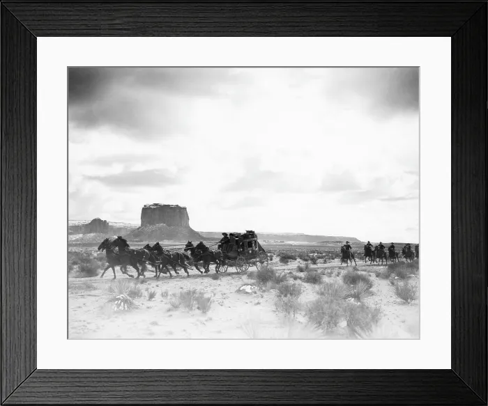 Framed Print : STAGECOACH, 1939