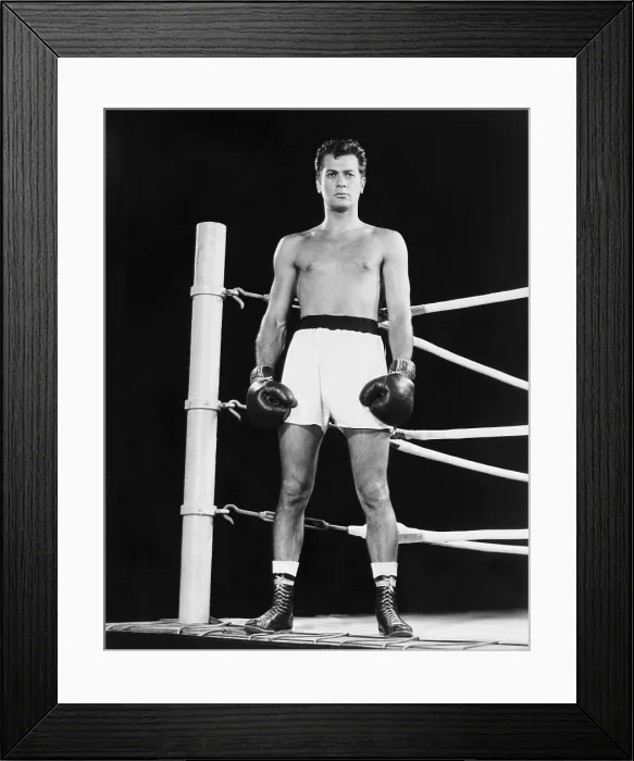 Framed Print : THE SQUARE JUNGLE, Tony Curtis, 1955