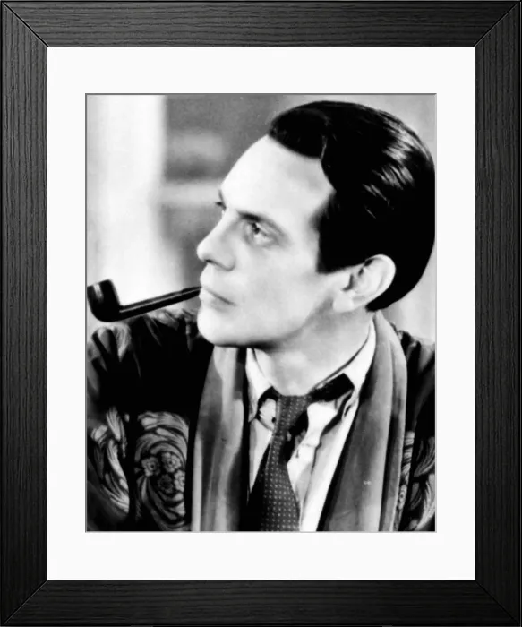 Framed Print : THE SPECKLED BAND, Raymond Massey, 1931