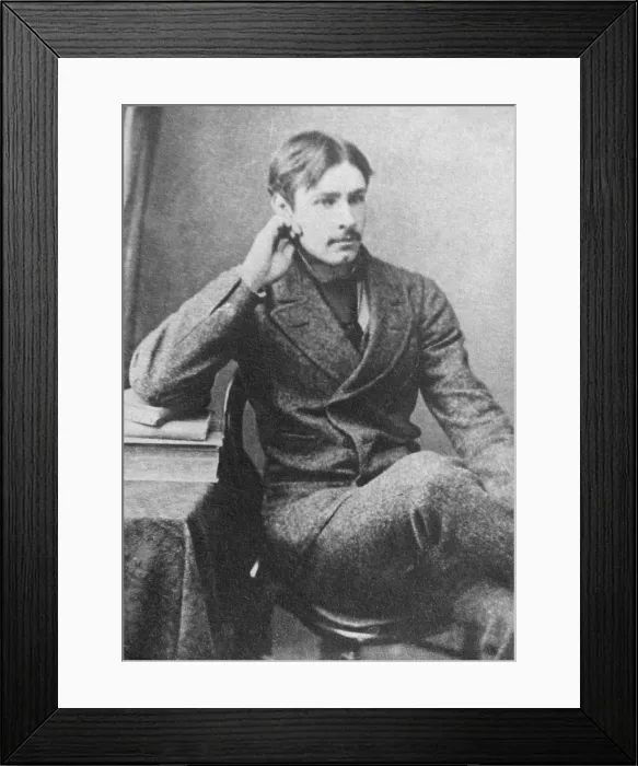Framed Print : Actor Maurice Barrymore was the patriarch of the Barrymore acting family