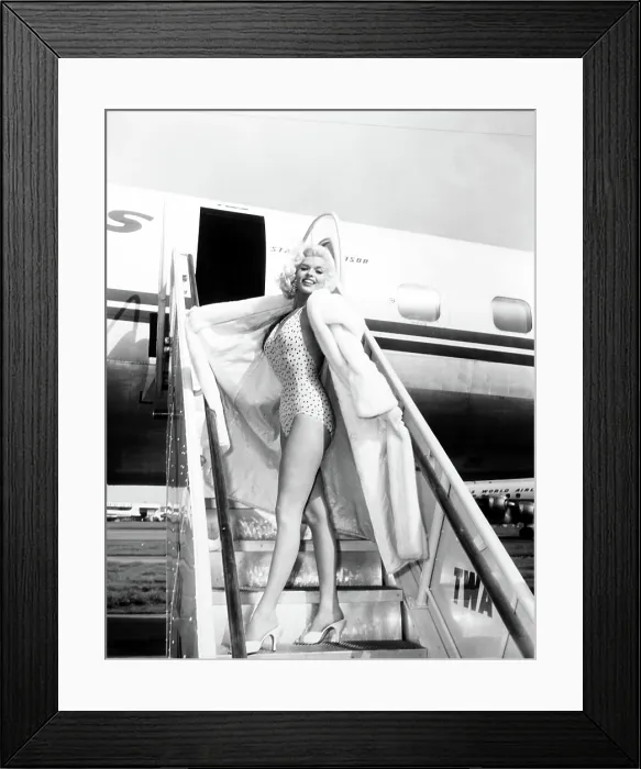 Framed Print : WILL SUCCESS SPOIL ROCK HUNTER?, Jayne Mansfield, 1957. TM and Copyright 20th Century Fox Film Corp. All rights reserved / courtesy Everett Collection