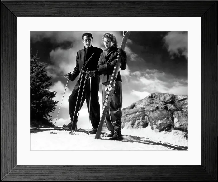 Framed Print : SPELLBOUND, Gregory Peck, Ingrid Bergman, 1945