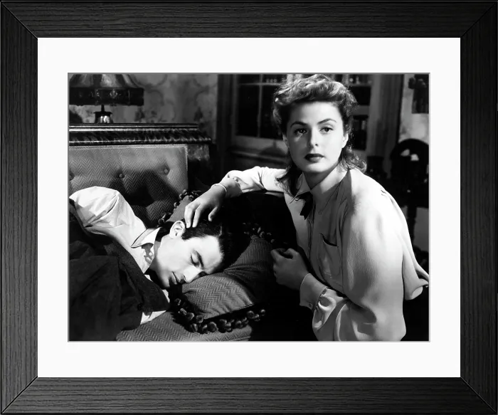 Framed Print : SPELLBOUND, Gregory Peck, Ingrid Bergman, 1945