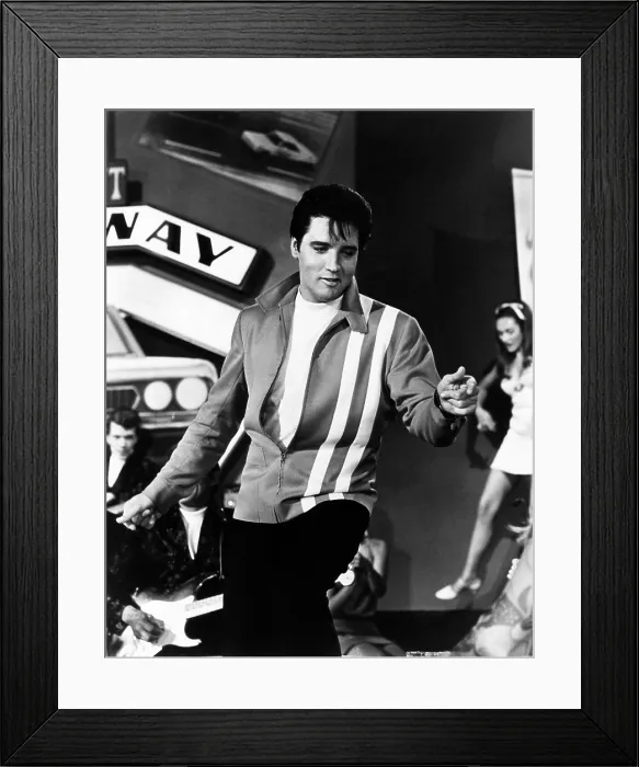 Framed Print : SPEEDWAY, Elvis Presley, 1968