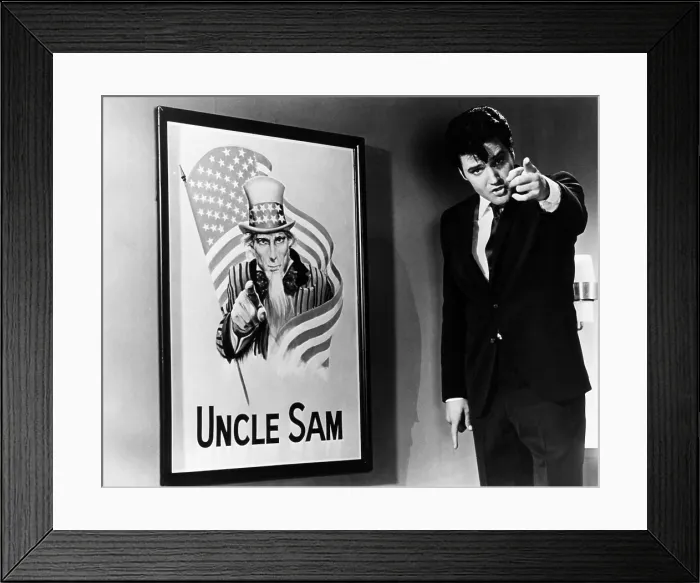Framed Print : SPEEDWAY, Elvis Presley, 1968