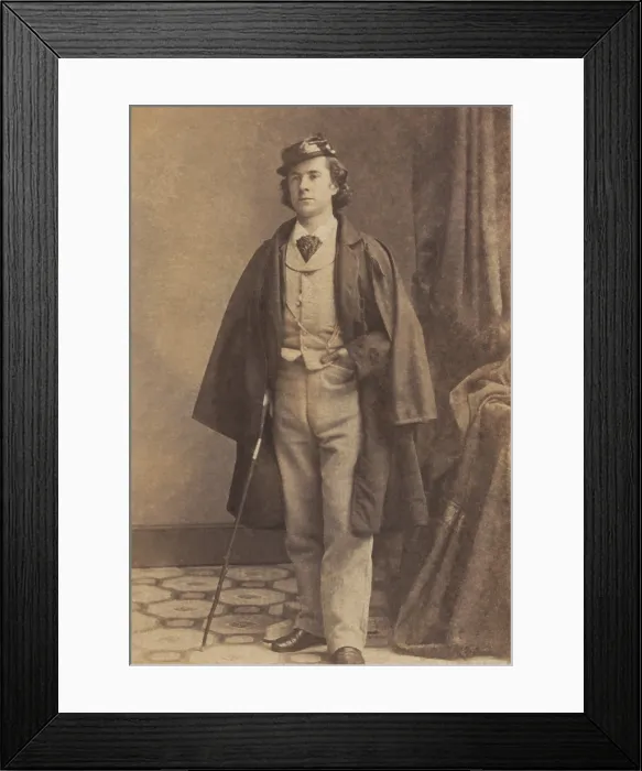 Framed Print : Colonel Elmer Ellsworth, was the first Union officer to be killed in action during the US Civil War