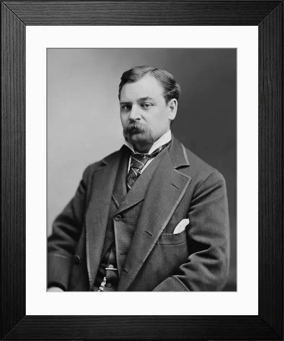 Framed Print : Robert Todd Lincoln, the oldest son of Mary Todd and Abraham Lincoln, was their only child to live to maturity