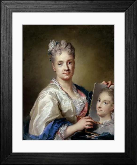 Framed Print : Carriera Rosalba, Self-Portrait, 1715, 18th Century, pastel, Italy, Tuscany, Florence, Uffizi Gallery, (602621) Everett CollectionMondadori Portfolio**US SALES ONLY** Framed Print : Carriera Rosalba, Self-Portrait, 1715, 18th Century, pastel, Italy, Tuscany, Florence, Uffizi Gallery, (602621) Everett CollectionMondadori Portfolio**US SALES ONLY**