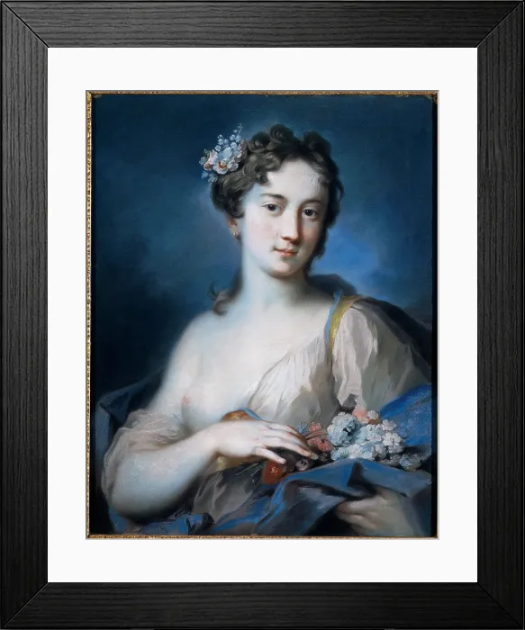 Framed Print : Carriera Rosalba, Allegory of Spring, 1726 - 1727, 18th Century, pastel on paper, Private collection (602630) Everett CollectionMondadori Portfolio**US SALES ONLY** Framed Print : Carriera Rosalba, Allegory of Spring, 1726 - 1727, 18th Century, pastel on paper, Private collection (602630) Everett CollectionMondadori Portfolio**US SALES ONLY**