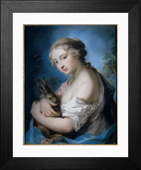 Framed Print : Carriera Rosalba, Allegory of Autumn, 1726 - 1727, 18th Century, pastel on paper, Private collection (602631) Everett CollectionMondadori Portfolio**US SALES ONLY**