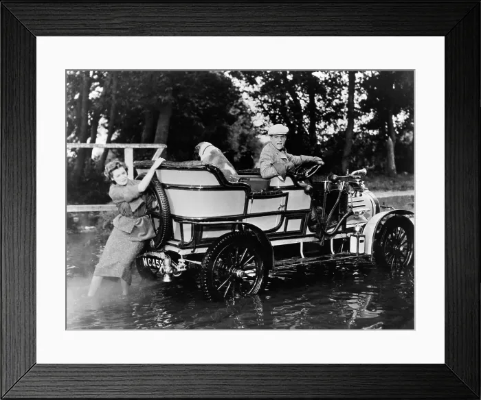 Framed Print : GENEVIEVE, Kay Kendall, Kenneth More, 1953 Framed Print : GENEVIEVE, Kay Kendall, Kenneth More, 1953
