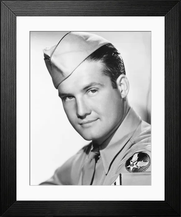 Framed Print : WINGED VICTORY, George Reeves, 1944, TM & Copyright 20th Century Fox Film Corp. / courtesy Everett Collection Framed Print : WINGED VICTORY, George Reeves, 1944, TM & Copyright 20th Century Fox Film Corp. / courtesy Everett Collection