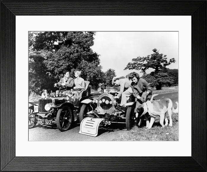 Framed Print : GENEVIEVE, John Gregson, Dinah Sheridan, Kenneth More, Kay Kendall, 1953