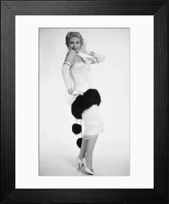 Framed Print : GENTLEMEN MARRY BRUNETTES, Jeanne Crain, 1955 Framed Print : GENTLEMEN MARRY BRUNETTES, Jeanne Crain, 1955