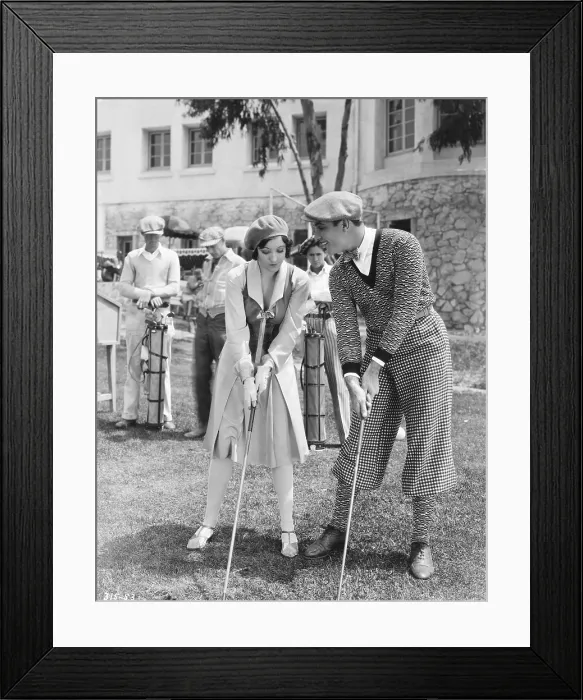 Framed Print : SPRING FEVER, from left, Joan Crawford, William Haines, 1927