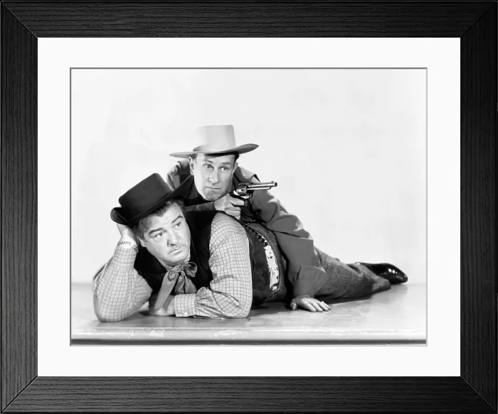 Framed Print : THE WISTFUL WIDOW OF WAGON GAP, Bud Abbott, Lou Costello, 1947 Framed Print : THE WISTFUL WIDOW OF WAGON GAP, Bud Abbott, Lou Costello, 1947