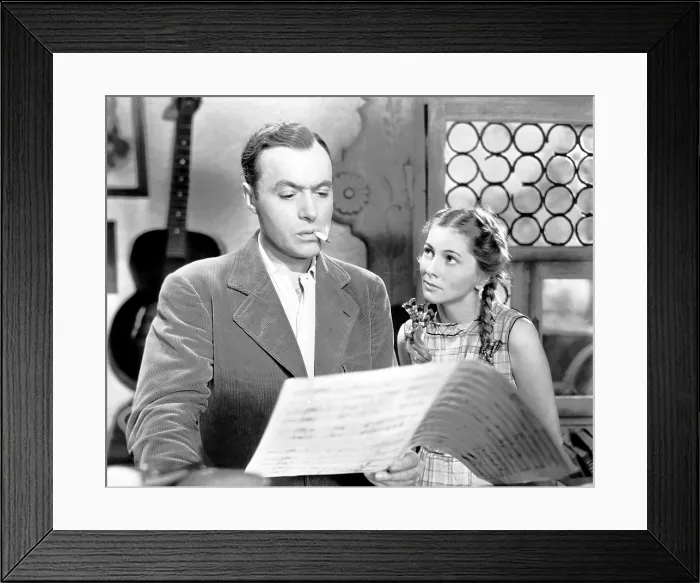Framed Print : THE CONSTANT NYMPH, from left, Charles Boyer, Joan Fontaine, 1943 Framed Print : THE CONSTANT NYMPH, from left, Charles Boyer, Joan Fontaine, 1943