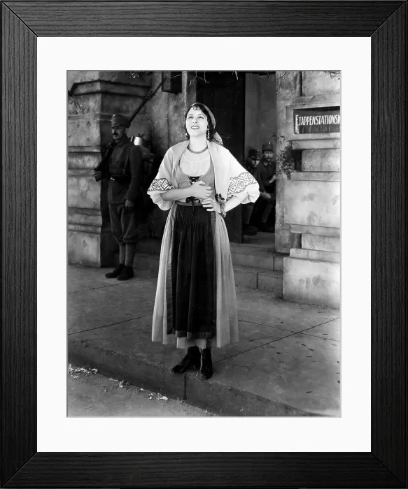 Framed Print : THE WOMAN DISPUTED, Norma Talmadge, 1928