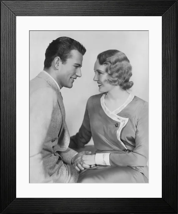 Framed Print : WORDS AND MUSIC, from left: John Wayne, Lois Moran, 1929. TM & Copyright 20th Century Fox Film Corp. / courtesy Everett Collection Framed Print : WORDS AND MUSIC, from left: John Wayne, Lois Moran, 1929. TM & Copyright 20th Century Fox Film Corp. / courtesy Everett Collection