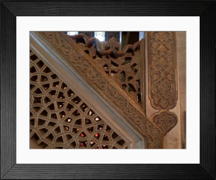 Framed Print : Bayezid II Mosque (Beyazit Camii), 1501-1505, 16th Century, marble and granite building - Turkey, Istanbul. Detail Framed Print : Bayezid II Mosque (Beyazit Camii), 1501-1505, 16th Century, marble and granite building - Turkey, Istanbul. Detail