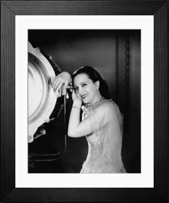 Framed Print : THE WOMAN FROM MONTE CARLO, Lil Dagover, on-set, 1932 Framed Print : THE WOMAN FROM MONTE CARLO, Lil Dagover, on-set, 1932