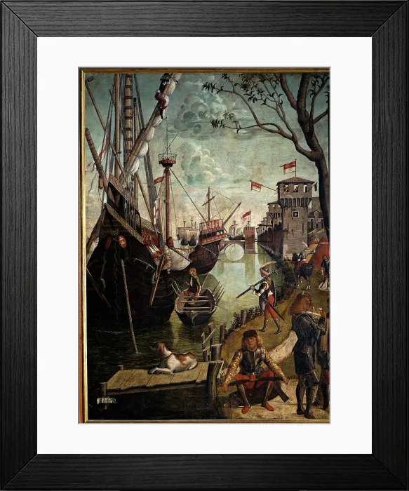 Framed Print : Carpaccio Vittore, Legend of St Ursula