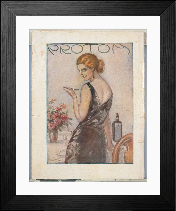 Framed Print : Poster for Proton, by Unknown Artist, 20th Century, - All