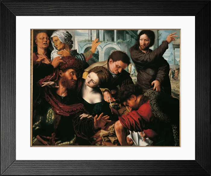 Framed Print : The Apostle Matthew, by Unknown Artist, 1540 - 1544, 16th Century, cm 111 x 140, 7 - Rumania, Bucarest, Bucarest, Rumenia National gallery. All Framed Print : The Apostle Matthew, by Unknown Artist, 1540 - 1544, 16th Century, cm 111 x 140, 7 - Rumania, Bucarest, Bucarest, Rumenia National gallery. All