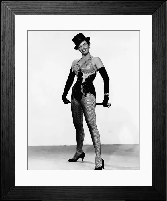 Framed Print : GENTLEMEN PREFER BLONDES, Jane Russell, 1953, TM and Copyright (c)20th Century Fox Film Corp. All rights reserved