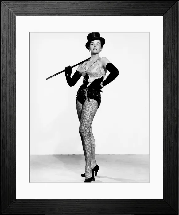 Framed Print : GENTLEMEN PREFER BLONDES, Jane Russell, 1953, TM and Copyright 20th Century Fox Film Corp. All rights reserved