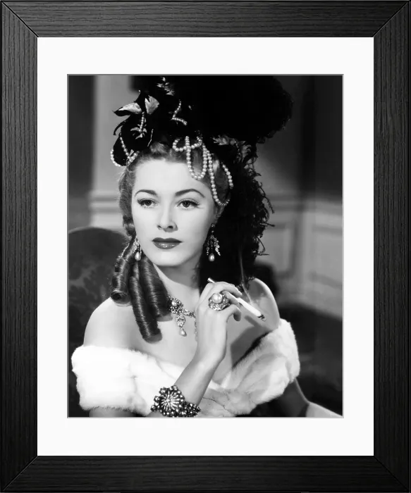Framed Print : THE WOMAN IN WHITE, Eleanor Parker, 1948