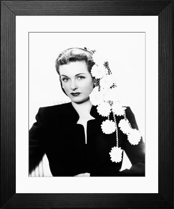 Framed Print : THE WOMAN IN THE WINDOW, Joan Bennett, 1944 Framed Print : THE WOMAN IN THE WINDOW, Joan Bennett, 1944