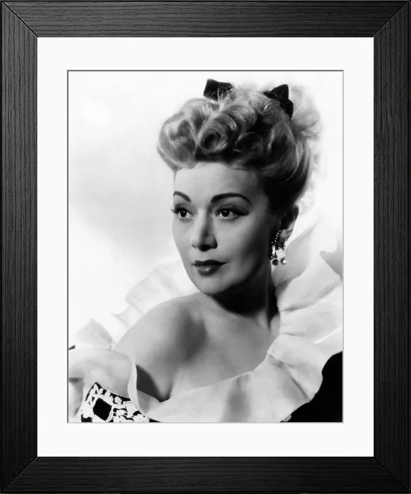 Framed Print : WOMAN HATER, Edwige Feuillere, 1948 Framed Print : WOMAN HATER, Edwige Feuillere, 1948