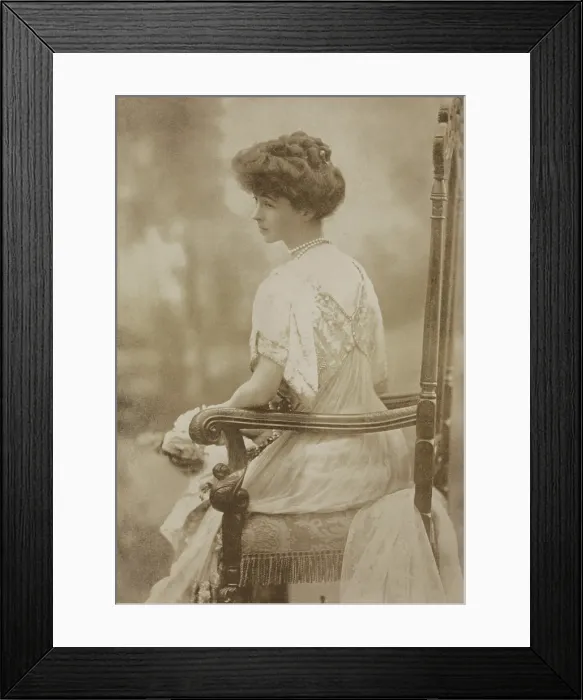 Framed Print : Consuelo Vanderbilt as a young woman, c. 1895-1905. She was in an arranged and loveless marriage to the 9th Duke of Marlborough Framed Print : Consuelo Vanderbilt as a young woman, c. 1895-1905. She was in an arranged and loveless marriage to the 9th Duke of Marlborough