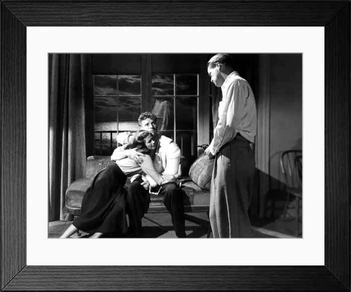 Framed Print : CRISS CROSS, Yvonne De Carlo, Burt Lancaster, Dan Duryea, 1949