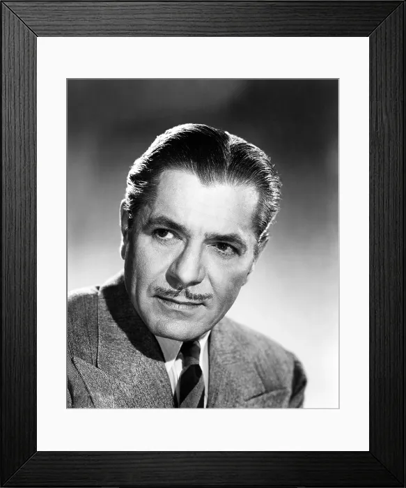 Framed Print : THE CRIME DOCTOR'S GAMBLE, Warner Baxter, 1947