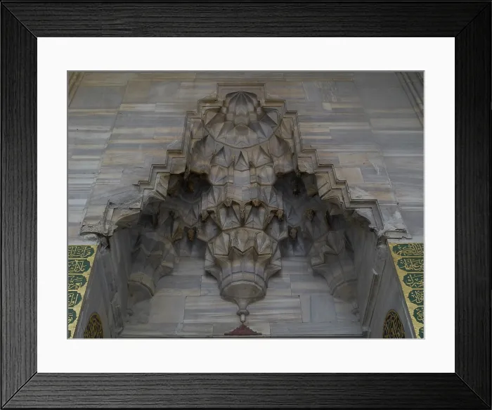 Framed Print : Rstem Pasha Mosque (Rstempasa Camii), by Mimar Sinan, 1561-1562, 16th Century - Turkey, Istanbul. Detail Framed Print : Rstem Pasha Mosque (Rstempasa Camii), by Mimar Sinan, 1561-1562, 16th Century - Turkey, Istanbul. Detail