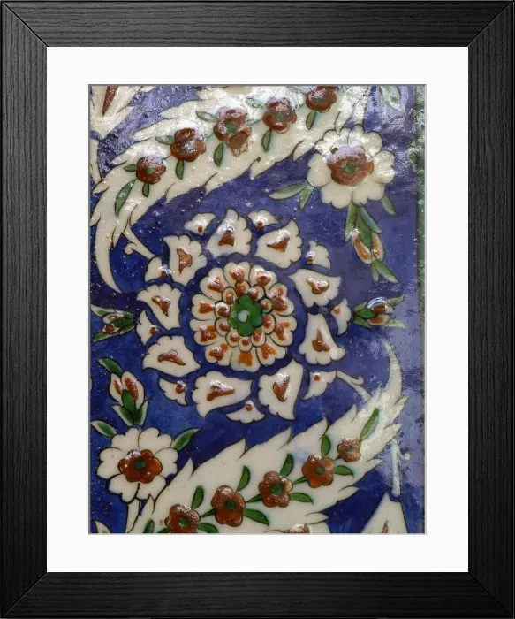 Framed Print : Rstem Pasha Mosque (Rstempasa Camii), by Mimar Sinan, 1561-1562, 16th Century - Turkey, Istanbul. Detail