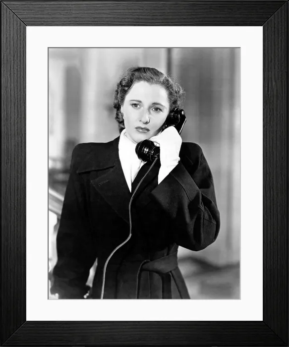 Framed Print : THE WOMAN IN RED, Barbara Stanwyck, 1935