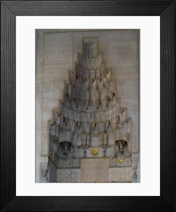 Framed Print : Sehzade Mosque (Sehzade Camii), by Mimar Sinan, 1543-1548, 16th Century - Turkey, Istanbul, Sehzade Mosque. Detail