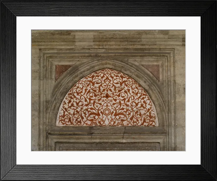Framed Print : Sehzade Mosque (Sehzade Camii), by Mimar Sinan, 1543-1548, 16th Century - Turkey, Istanbul, Sehzade Mosque. Detail