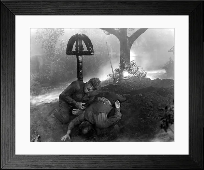 Framed Print : THE WOLF MAN, Lon Chaney, Jr. Tom Stevenson, 1941