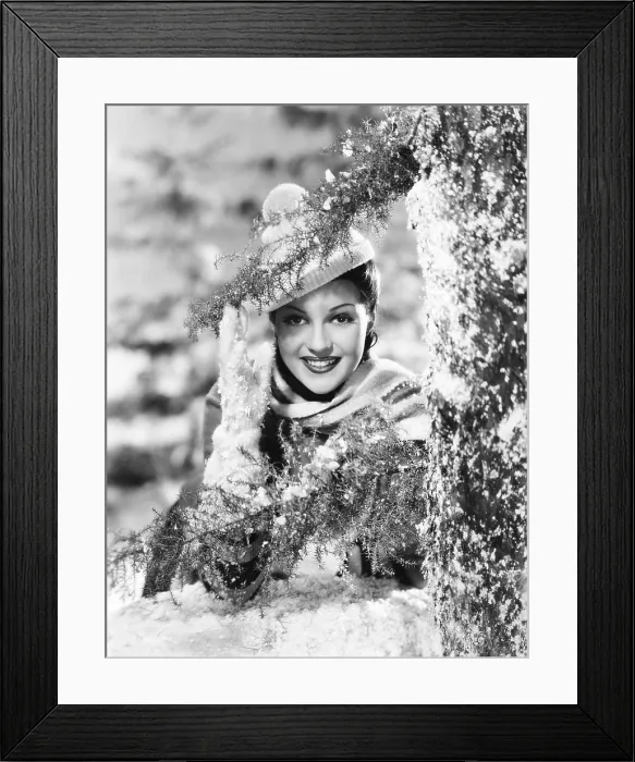 Framed Print : Rita Hayworth, Fox portrait, circa 1935-1936. TM & copyright 20th Century Fox Film Corp. All rights reserved / courtesy Everett Collection